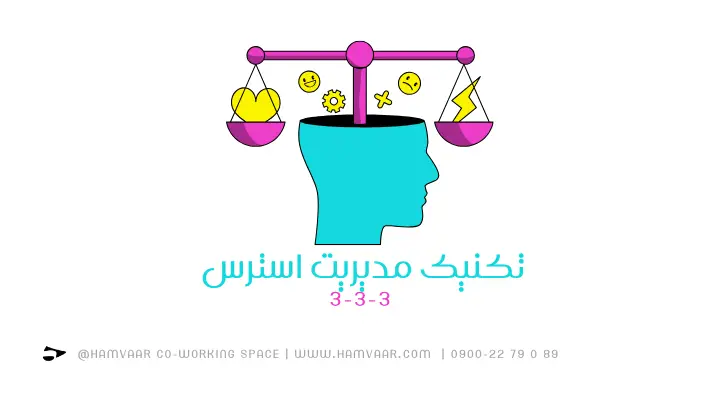 تکنیک مدیریت استرس 3-3-3 | فضای کار اشتراکی هموار
