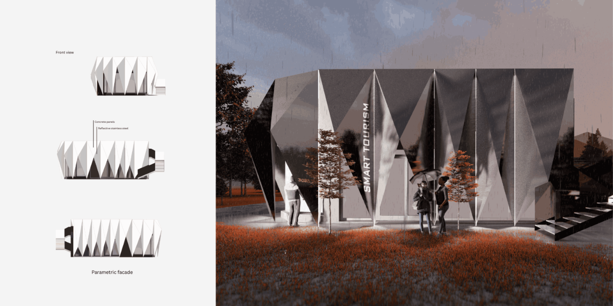 Smart Tourism Pavillion- استودیو معماری هموار