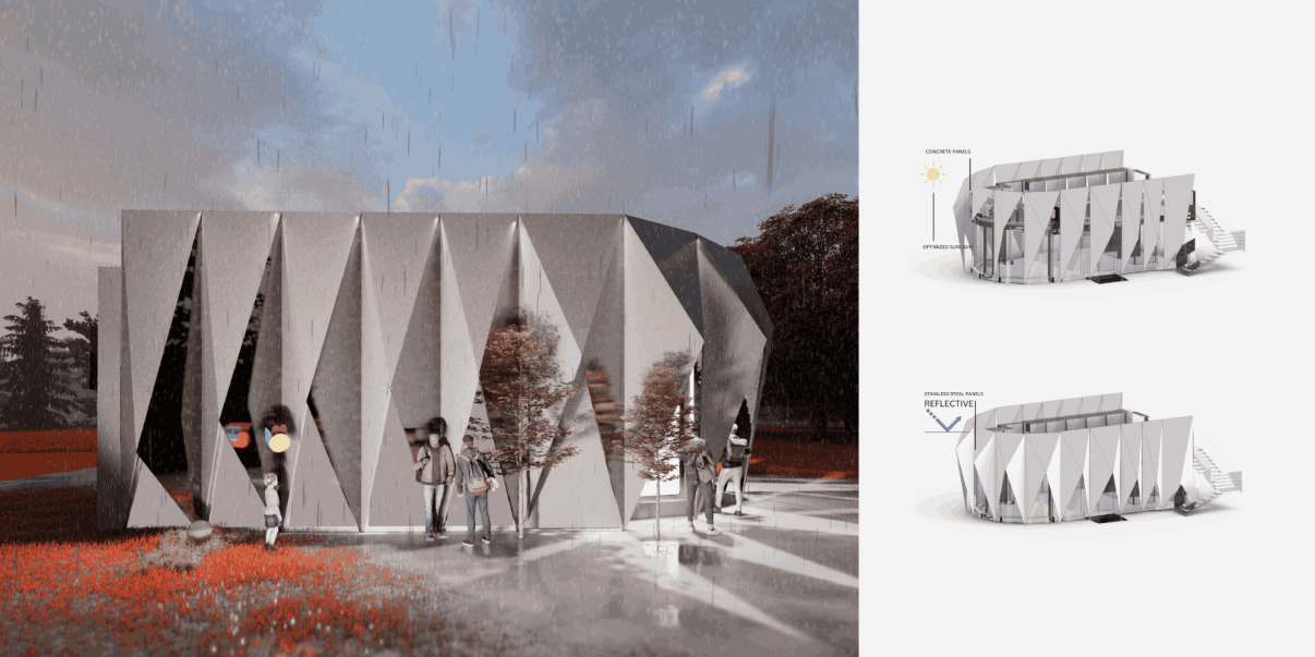Smart Tourism Pavillion- دفتر معماری هموار