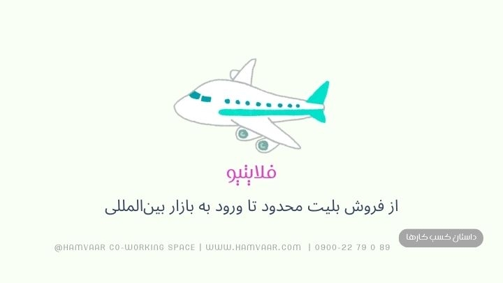 فلایتیو | از فروش بلیت محدود تا ورود به بازار بینالمللی