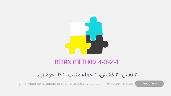 4-3-2-1 Relax Method: تکنیکی ساده برای آرامش سریع و پایان هفتهای سبک