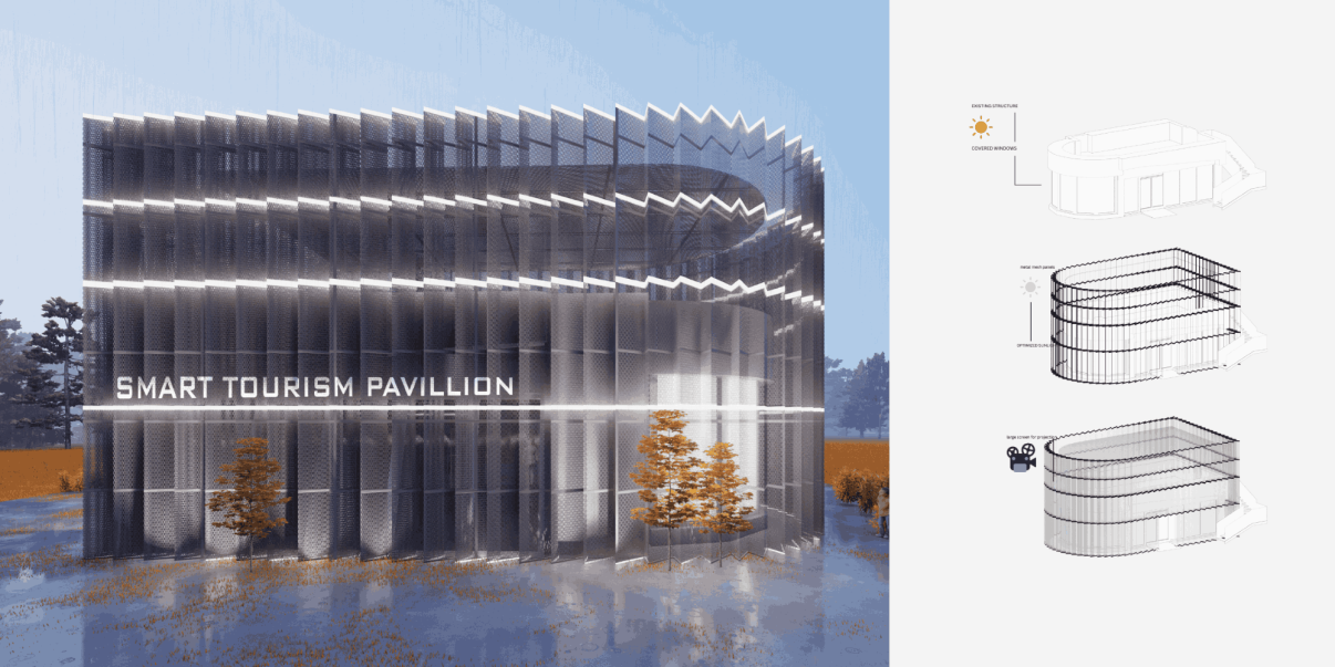 Smart Tourism Pavillion- استودیو معماری هموار