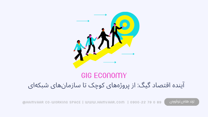 آینده اقتصاد گیگ: از پروژههای کوچک تا سازمانهای شبکهای